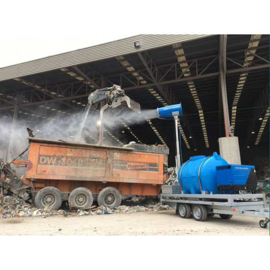 MB Dustcontrol SprayCannon 40 SS-M | Dust suppression system | 40 m - Kapountalis