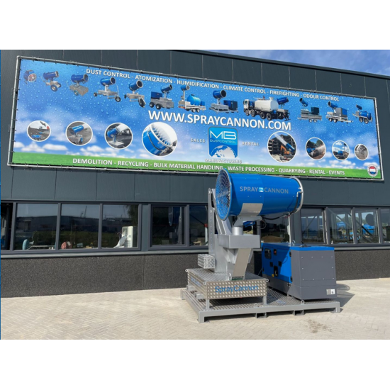 MB Dustcontrol SprayCannon 50/60 -BM/-SBM/-SMT | Dust suppression system | 60 m MB Dustcontrol SprayCannon 50/60 -BM/-SBM/-SMT | Dust suppression system | 60 m - Kapountalis