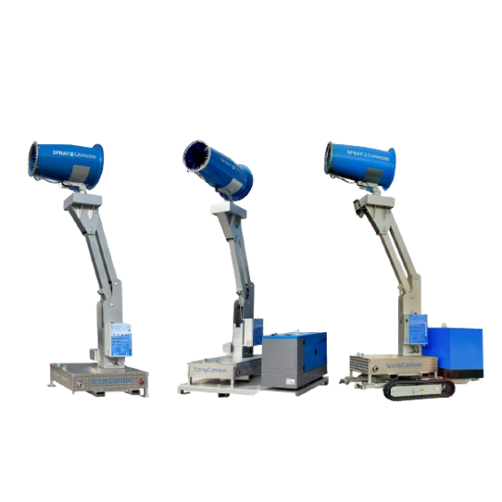 MB Dustcontrol SprayCannon 50/60 -BM/-SBM/-SMT | Dust suppression system | 60 m MB Dustcontrol SprayCannon 50/60 -BM/-SBM/-SMT | Dust suppression system | 60 m - Kapountalis