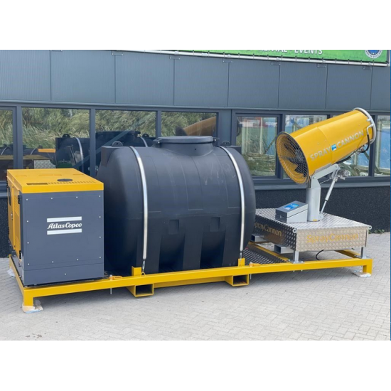 MB Dustcontrol SprayCannon 50 SS | Dust suppression system | 50 m - Kapountalis
