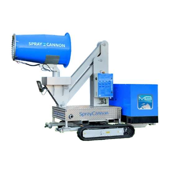 MB Dustcontrol SprayCannon 60-SMT | Dust suppression system | 60 m MB Dustcontrol SprayCannon 60-SMT | Dust suppression system | 60 m - Kapountalis