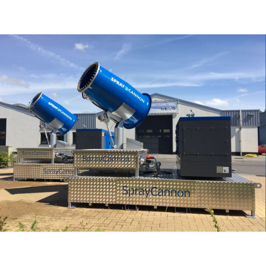 MB Dustcontrol SprayCannon 60 SS | Dust suppression system | 60 m - Kapountalis