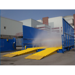 MB Dustcontrol EcoWash | Wheel washing system with closed loop and automatic entry sensor