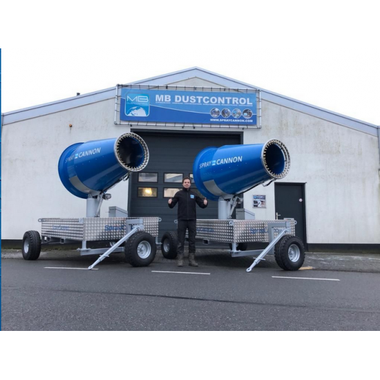 MB Dustcontrol SprayCannon 130 | Dust suppression system | 130 m - Kapountalis