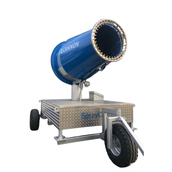 MB Dustcontrol SprayCannon 130 | Dust suppression system | 130 m - Kapountalis