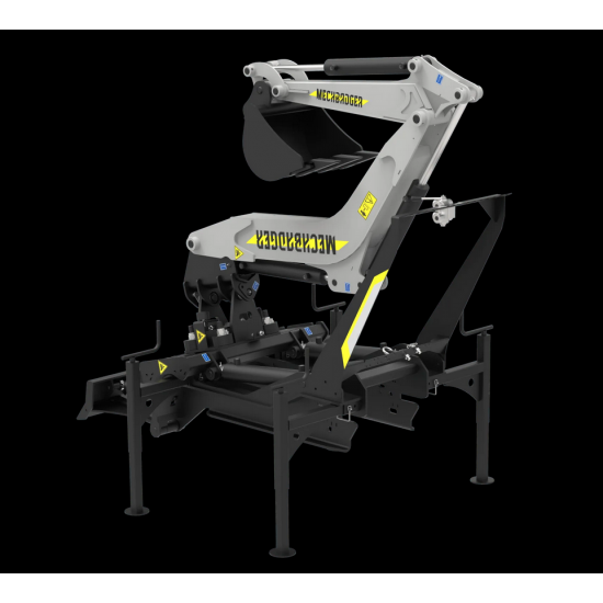GAS EXCAVATOR TRACKED FOR 915 KG - MECHBADGER GAS EXCAVATOR TRACKED FOR 915 KG - MECHBADGER - Kapountalis