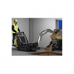 GAS EXCAVATOR TRACKED FOR 915 KG -  MECHBADGER 