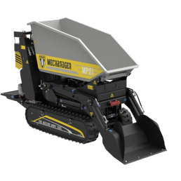 ΕΡΠΥΣΤΡΙΟΦΟΡΟ MINI DUMPER  MD01 - ΕΡΓΟΤΑΞΙΟΥ MECHBADGER ΓΙΑ 800 Kg -  ΠΕΤΡΕΛΑΙΟΚΙΝΗΤΟ