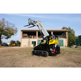 ΕΡΠΥΣΤΡΙΟΦΟΡΟΣ ΜΕΤΑΦΟΡΕΑΣ ML01  ΓΙΑ 1259 KG 2200mm MECHBADGER -TRACKED LOADER ΒΕΝΖΙΝΟΚΙΝΗΤΟ 