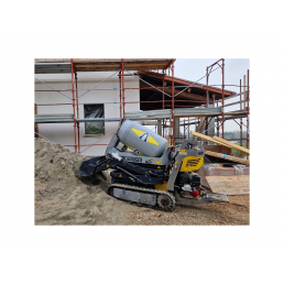 ΕΡΠΥΣΤΡΙΟΦΟΡΟΣ ΜΕΤΑΦΟΡΕΑΣ MP01  ΓΙΑ 1070 KG  MECHBADGER - TRACKED MIXER ΒΕΝΖΙΝΟΚΙΝΗΤΟ 