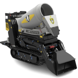 DIESEL TRACKED MIXER FOR 1070 KG -  MECHBADGER