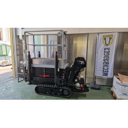 GAS SCISSOR WORKING PLATFORMS 7M -MECHBADGER 