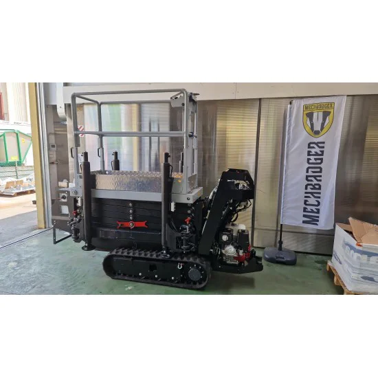 DIESEL SCISSOR WORKING PLATFORMS 7M -MECHBADGER - Kapountalis