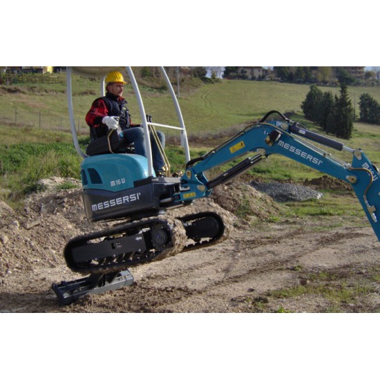 Messersì M16UDS | Mini Tracked Excavator | Digging depth 2.14 m Messersì M16UDS | Mini Tracked Excavator | Digging depth 2.14 m - Kapountalis