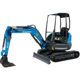 Messersì M22U | Mini Tracked Excavator | Digging depth 2.51 m