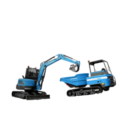 Messersi TC350D | Mini Tracked Dumper | 3500 kg