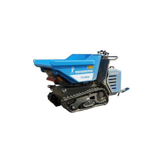 Messersi TC100D | Μίνι ερπυστριοφόρο Dumper | 1000 kg - Kapountalis