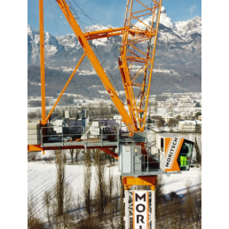 LUFFING JIB TOWER CRANE RTL195 MAXIMUM CAPACITY 16.000KG - 55M LENGTH & 64,40M HEIGHT