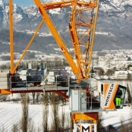 LUFFING JIB TOWER CRANE RTL195 MAXIMUM CAPACITY 16.000KG - 55M LENGTH & 64,40M HEIGHT