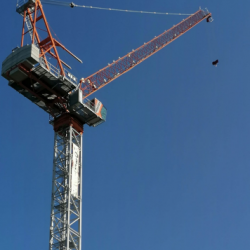 LUFFING JIB TOWER CRANE RTL265K MAXIMUM CAPACITY 18.000KG - 60M LENGTH & 64,40M HEIGHT