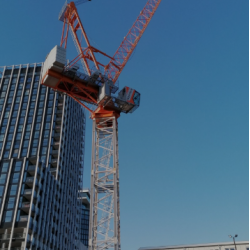 LUFFING JIB TOWER CRANE RTL285A MAXIMUM CAPACITY 18.000KG - 60M LENGTH & 72,40M HEIGHT