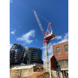 LUFFING JIB TOWER CRANE RTL325A MAXIMUM CAPACITY 20.000KG - 65M LENGTH & 72,40M HEIGHT