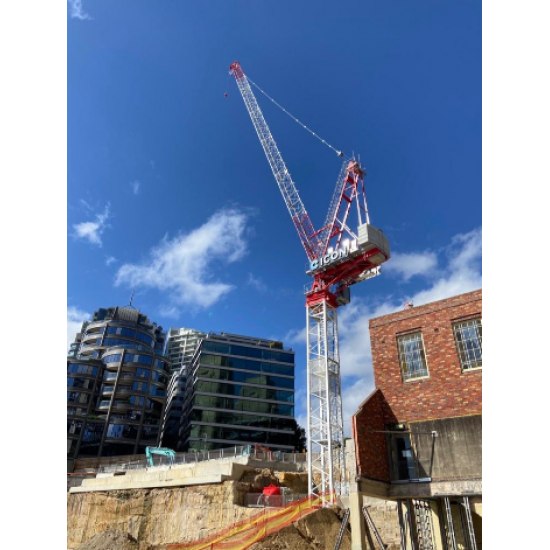 LUFFING JIB TOWER CRANE RTL325A MAXIMUM CAPACITY 20.000KG - 65M LENGTH & 72,40M HEIGHT LUFFING JIB TOWER CRANE RTL325A MAXIMUM CAPACITY 20.000KG - 65M LENGTH & 72,40M HEIGHT - Kapountalis