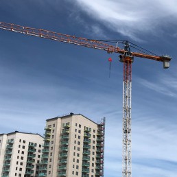 LOW TOP CRANE RTT 400 MAX CAPACITY 18000KG - 75M LENGTH & 84M HEIGHT