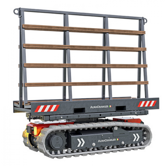 ALMACRAWLER FULLY ELECTRIC TRACKED CARRIER MULTI-LOADER 1.5 FX - 1500KG ALMACRAWLER FULLY ELECTRIC TRACKED CARRIER MULTI-LOADER 1.5 FX - 1500KG - Kapountalis