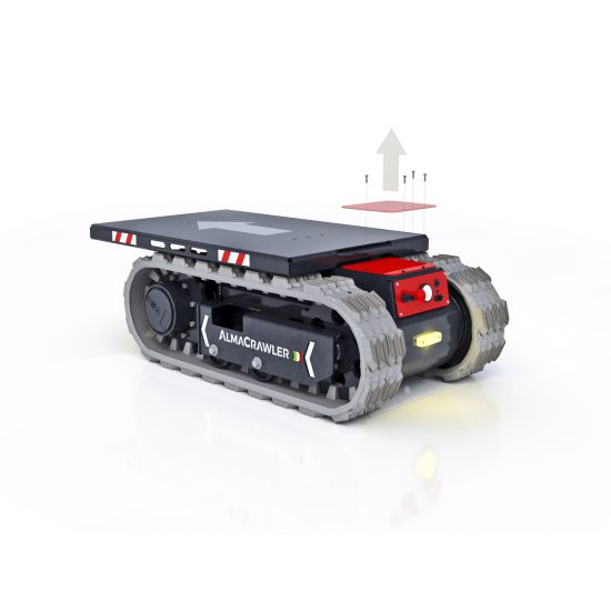 ALMACRAWLER FULLY ELECTRIC TRACKED CARRIER MULTI-LOADER 1.5 FX - 1500KG ALMACRAWLER FULLY ELECTRIC TRACKED CARRIER MULTI-LOADER 1.5 FX - 1500KG - Kapountalis