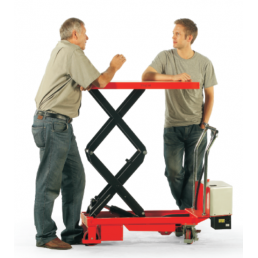 SEMI-ELECTRIC LIFTING & MOVING TABLE ETFD77 - 350KG 1300MM LIFTING STROKE - 910 ΜΜ* 500ΜΜ