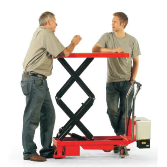 SEMI-ELECTRIC LIFTING & MOVING TABLE ETFD77 - 350KG 1300MM LIFTING STROKE - 910 ΜΜ* 500ΜΜ SEMI-ELECTRIC LIFTING & MOVING TABLE ETFD77 - 350KG 1300MM LIFTING STROKE - 910 ΜΜ* 500ΜΜ - Kapountalis