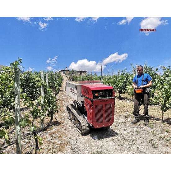 P08 Mini Dumper OPERVAL για 800kg με ασυρματο χειρισμο P08 Mini Dumper OPERVAL για 800kg με ασυρματο χειρισμο - Kapountalis
