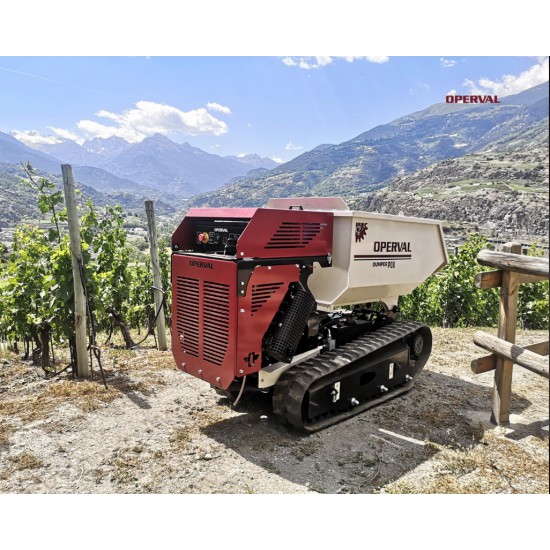 P08 Mini Dumper OPERVAL για 800kg με ασυρματο χειρισμο P08 Mini Dumper OPERVAL για 800kg με ασυρματο χειρισμο - Kapountalis