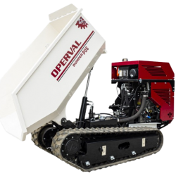 P08 Mini Dumper OPERVAL για 800kg με ασυρματο χειρισμο P08 Mini Dumper OPERVAL για 800kg με ασυρματο χειρισμο