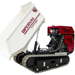 P08 Mini Dumper OPERVAL για 800kg με ασυρματο χειρισμο