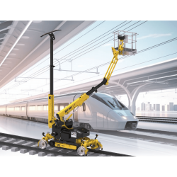 Platform Basket RR11T | Tracked Rail Boom Lift | 10.5 m 230 kg Platform Basket RR11T | Tracked Rail Boom Lift | 10.5 m 230 kg