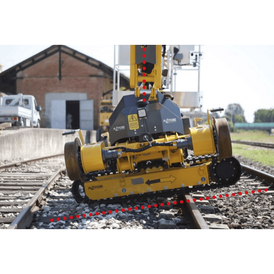 Platform Basket RR11T | Ερπυστριοφόρο Αυτοκινούμενο αρθρωτό καλαθοφόρο συντήρησης σιδηροδρόμων | 10.5 m 230 kg Platform Basket RR11T | Ερπυστριοφόρο Αυτοκινούμενο αρθρωτό καλαθοφόρο συντήρησης σιδηροδρόμων | 10.5 m 230 kg - Kapountalis