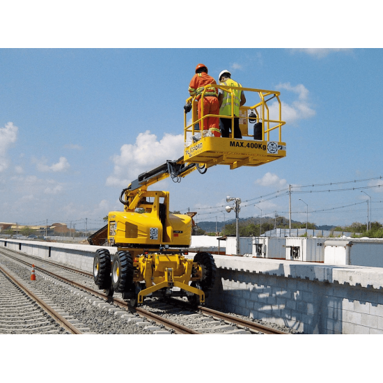 Platform Basket RR14/400 | Rail Boom Lift | 14.4 m 400 kg Platform Basket RR14/400 | Rail Boom Lift | 14.4 m 400 kg - Kapountalis
