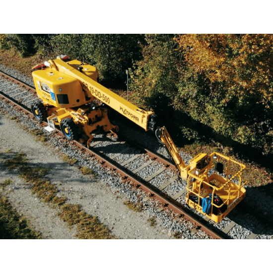 Platform Basket RR19/500 | Rail Boom Lift | 19 m 500 kg Platform Basket RR19/500 | Rail Boom Lift | 19 m 500 kg - Kapountalis