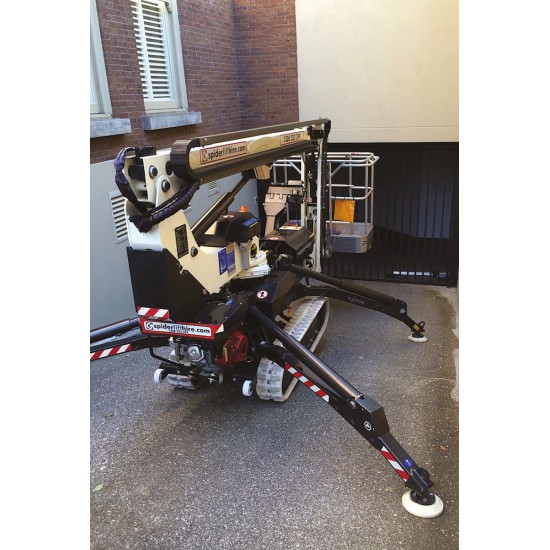Platform Basket Spider 13.65 | Hybrid Tracked self-propelled spider lift | 13.4 m Platform Basket Spider 13.65 | Hybrid Tracked self-propelled spider lift | 13.4 m - Kapountalis