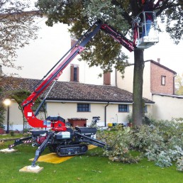 Platform Basket Spider 13.65 | Hybrid Tracked self-propelled spider lift | 13.4 m