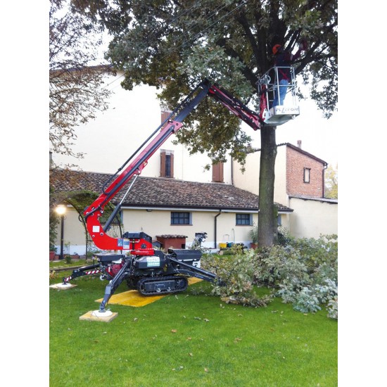 Platform Basket Spider 13.65 | Hybrid Tracked self-propelled spider lift | 13.4 m Platform Basket Spider 13.65 | Hybrid Tracked self-propelled spider lift | 13.4 m - Kapountalis