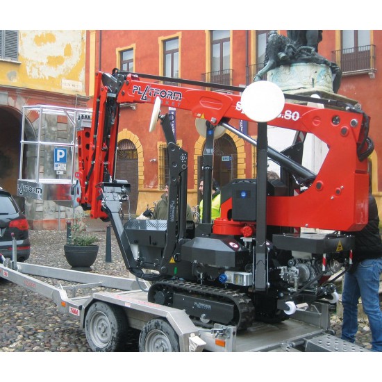 Platform Basket Spider 13.65 | Hybrid Tracked self-propelled spider lift | 13.4 m Platform Basket Spider 13.65 | Hybrid Tracked self-propelled spider lift | 13.4 m - Kapountalis