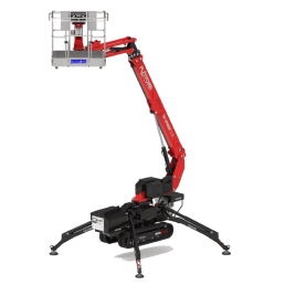 Platform Basket Spider 13.65 | Hybrid Tracked self-propelled spider lift | 13.4 m