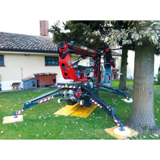 Platform Basket Spider 13.65 | Hybrid Tracked self-propelled spider lift | 13.4 m Platform Basket Spider 13.65 | Hybrid Tracked self-propelled spider lift | 13.4 m - Kapountalis