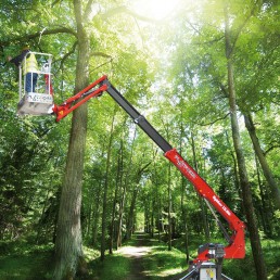 Platform Basket Spider 13.80 | Hybrid Tracked self-propelled spider lift | 13.4 m