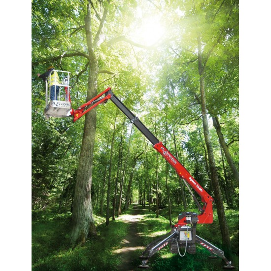Platform Basket Spider 13.80 | Hybrid Tracked self-propelled spider lift | 13.4 m Platform Basket Spider 13.80 | Hybrid Tracked self-propelled spider lift | 13.4 m - Kapountalis