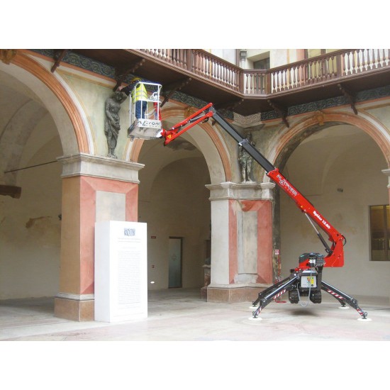 Platform Basket Spider 13.80 | Hybrid Tracked self-propelled spider lift | 13.4 m Platform Basket Spider 13.80 | Hybrid Tracked self-propelled spider lift | 13.4 m - Kapountalis