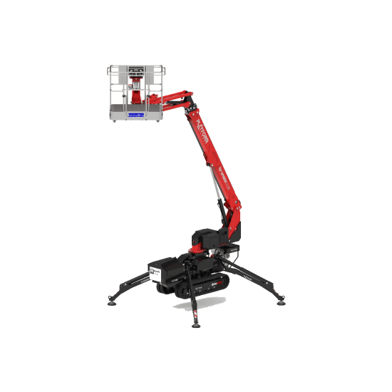 Platform Basket Spider 13.80 | Hybrid Tracked self-propelled spider lift | 13.4 m Platform Basket Spider 13.80 | Hybrid Tracked self-propelled spider lift | 13.4 m - Kapountalis